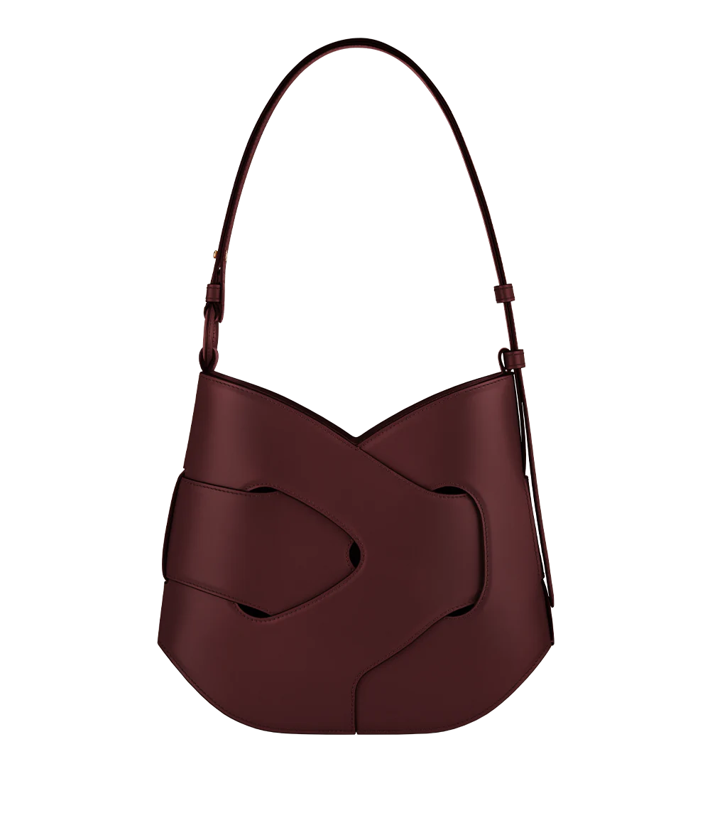 Nodde Hobo Edition Cerise Noire Lisse